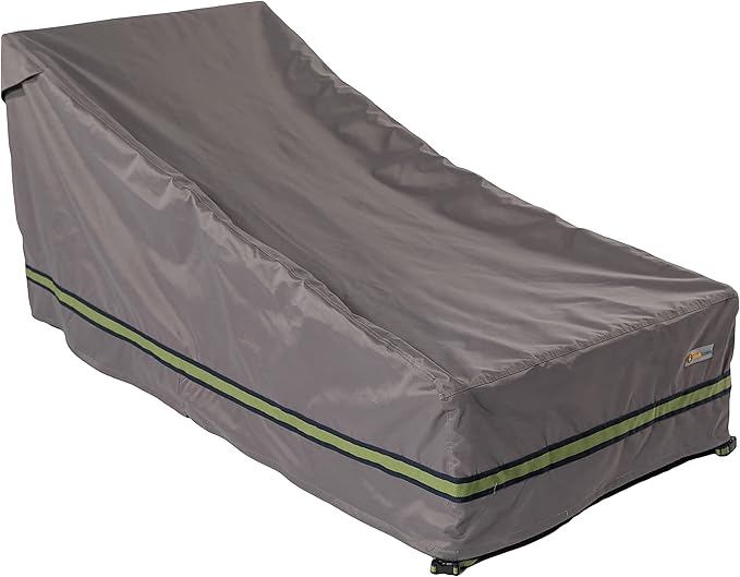 Duck Covers Soteria Waterproof 74 Inch Patio Chaise Lounge Chair Cover, Chaise Lounge Covers Outdoor